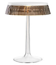 Flos Bon Jour Bordlampe Hvit Kropp og Røykfarget Skjerm