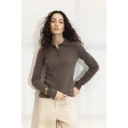Camilla Pihl Dame Topper Brun XS,