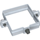 80 mm rørholder Rheinzink® firkantet prepatinert valsblank zinc