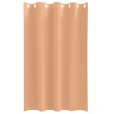  Gardiner med gardiner 2 pcs Lysebrun Polyester