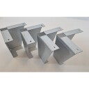 Dantherm sokkel for ventilasjonssystem metallhvit white 600 x 603 x 526 mm