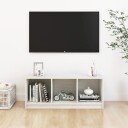 vidaXL TV-benk 104x33x41 cm heltre furu hvit