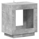 vidaXL Sidetabell Betonggrå 60 x 40 x 65 cm Konstruert tre
