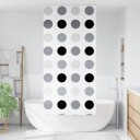  Dusjrullgardin 110x240 cm Stoff Bredde 106 cm