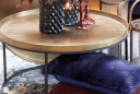 Trend Collection Northland Sofabord Antikk Gull S Ø50 x H40 cm