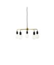 Audo Leonard Chandelier Taklampe Messing