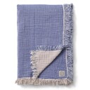 &Tradition Collect bomullspledd SC33 260x260 cm Cloud & Blue (beige-blå)