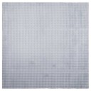  Områdetepper Torget SIROLO Grå 120 x 120 cm Polyester