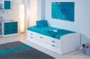 MARINA Sengeramme 90x190 Hvit  