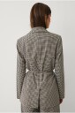 Ellos Collection   Blazer med rutemønster   Brun