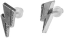 Alchemy David Bowie Flash Stud Earrings Hand Made Fine English Pewter 83955194