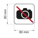 Habo Outlet Fotoforbud Vinyl Skilt