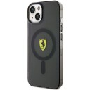 Ferrari Mobildeksel Hardcase til iPhone 14 Plus 6,7" Magsafe Svart Translucent