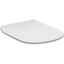 IS Tesi toalettsete med myk lukking, modell sandwich white