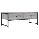  Salongbord grå sonoma 101x49x39,5 cm konstruert tre 8721012195226