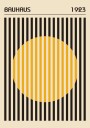 Bauhaus Circle Plakat Plakat / 30x40cm