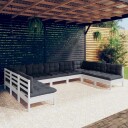  Hagesofagruppe med puter 9 deler hvit heltre furu 3097176