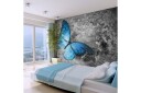 Fototapet Blue Butterfly 200x154 - Artgeist sp. z o. o.