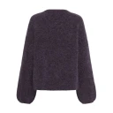 Gestuz Gzalpha Slit Pullover   Purple   S