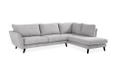 Trend Lyx 3 seter Venstrevendt L formet Divansofa i Stoff   Beige