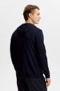J. Lindeberg Karl Merino Hoodie   Navy   L