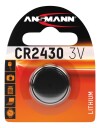 Ansmann CR2430 3V Lithium Knappebatteri 300mAh - Universalt Bruk