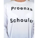 Proenza Schouler Dame Topper Hvit S,