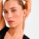 Pilgrim Fire Earrings Gold Plated   Gold   ONE SIZE