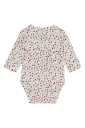 Hust & Claire Bebe body til baby - gray morn