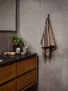 Zone Håndkle   100% bomull   Zone Denmark Sauna   Stripet Taupe