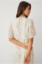 Ellos Collection   Bluse med volangdetaljer   Gul