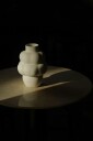 Louise Roe Balloon 04 Petit Vase 22 cm Raw White