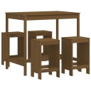  Hagebarsett 5 deler honningbrun heltre furu 3157748