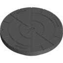 Lauridsen Handel Vannmålerdeksel Isolert Ø425mm 1 Tonn Plast