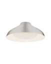 Agnes 18" Flush Mount Burnished Silver Leaf