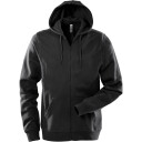 Acode Sweatshirtjacka Med Huva 1736 Swb Svart Xs