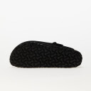 Boston Suede Leather Narrow - Black