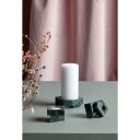 Woud Jeu de dés 1 lysholder marmor Brun