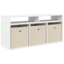  Lavbord med skuff Hvit 102 x 32 x 48,5 cm