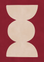 Curved Symmetry Plakat Plakat / 70x100cm