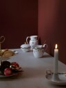 Royal Copenhagen Star Fluted Christmas sukkerskål med lokk 15 cl