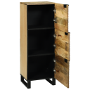  Highboard Brun 40 x 33 x 110 cm heltre mango