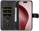 Trolsk Lommebokdeksel med Glidelås og Stativfunksjon (iPhone 16 Pro) Brun