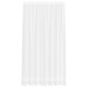  Gardiner med gardiner Blomster Hvit Polyester