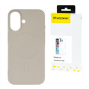Wozinsky Silikon MagSafe deksel for Samsung Galaxy S25 Beige