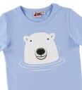 DYR T skjorte   Pastel Blue m. Isbjørn   DYR   5 år (110)   T skjorte   Blå