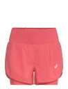 Asics Road 2-N-1 3.5In Short - Pink - L