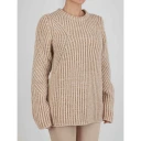 Kiton Dame Strikkevarer Beige S,