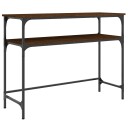  Konsollbord brun eik 100x35,5x75 cm konstruert tre 8720845420000