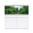 Akvastabil MOVE akvariebord-kabinett - Hvit - 130x50x79cm
